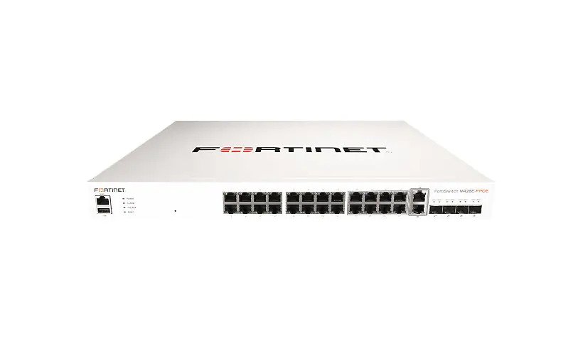 Fortinet FortiSwitch M426E-FPOE Layer 2/3 FortiGate Switch