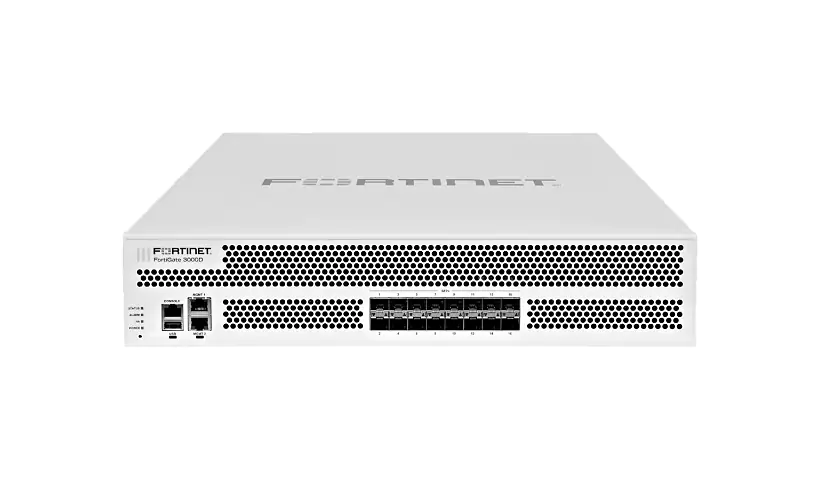Fortinet FortiGate 3000D – security appliance – with 3 years FortiCare 24X7