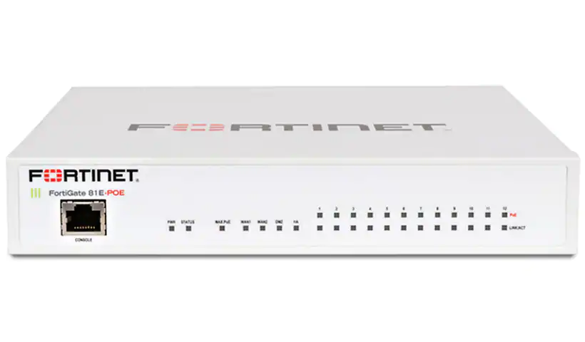 Fortinet FortiGate 80E Hardware Plus 24×7 FortiCare and FortiGuard