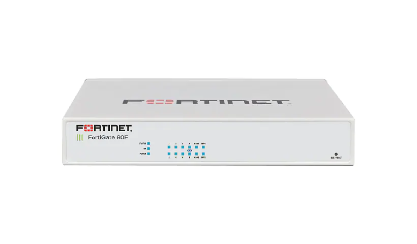 Fortinet FortiGate 80F – security appliance – with 3 years 24×7 FortiCare a