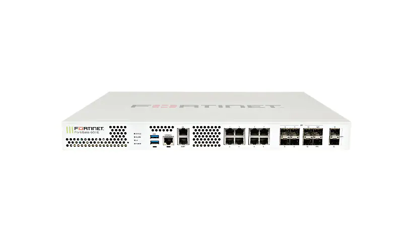Fortinet FortiGate 600E – security appliance – with 5 years FortiCare 24X7