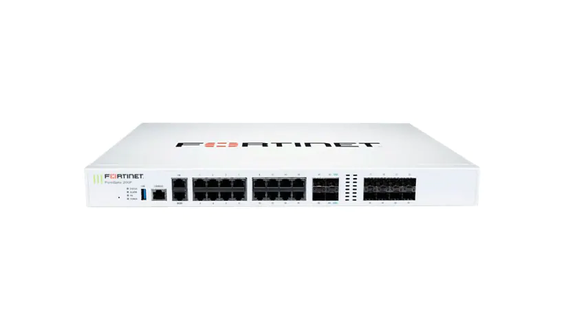 Fortinet FortiGate 200F – security appliance – with 1 year FortiCare 24X7 S