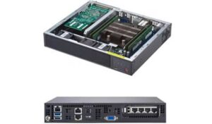 Supermicro E300-9D SuperServer - Black