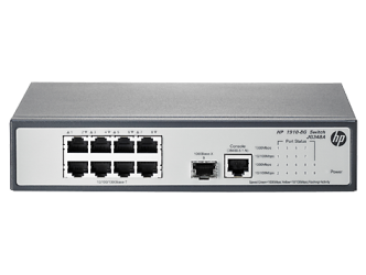 HP 1910-8G-PoE+ (180W) Switch